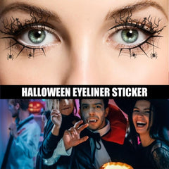 Waterproof Eyeliner Stickers - Bat Spider Decorati