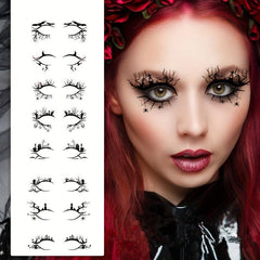 Waterproof Eyeliner Stickers - Bat Spider Decorati