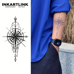 Waterproof Temporary Tattoo Sticker Lasts 1-2 Weeks Personality