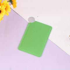 Stainless Steel Compact Pocket Mirror Unbreakable Small Purse Mirror