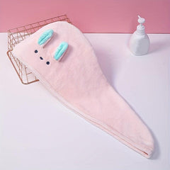 Microfiber Hair Towel - Absorbent Dry Hair Towel Head Towel for Ladies and Girls