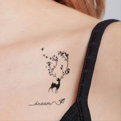 Small Pattern Tattoo Stickers for Body Parts, Long Lasting, Waterproof