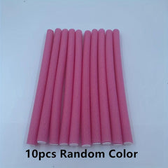 Bendy Twist Curling Rods for DIY Soft Foam Curls Hair Styling