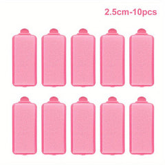 Foam Hair Roller Curlers for Hairdressing Styling Pink