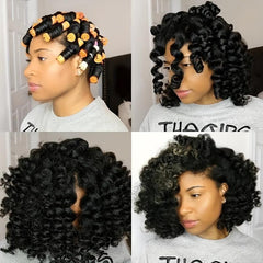 10pcs Cold Perm Rods Set Wave Rods Hair Rollers Hair Curling Rods