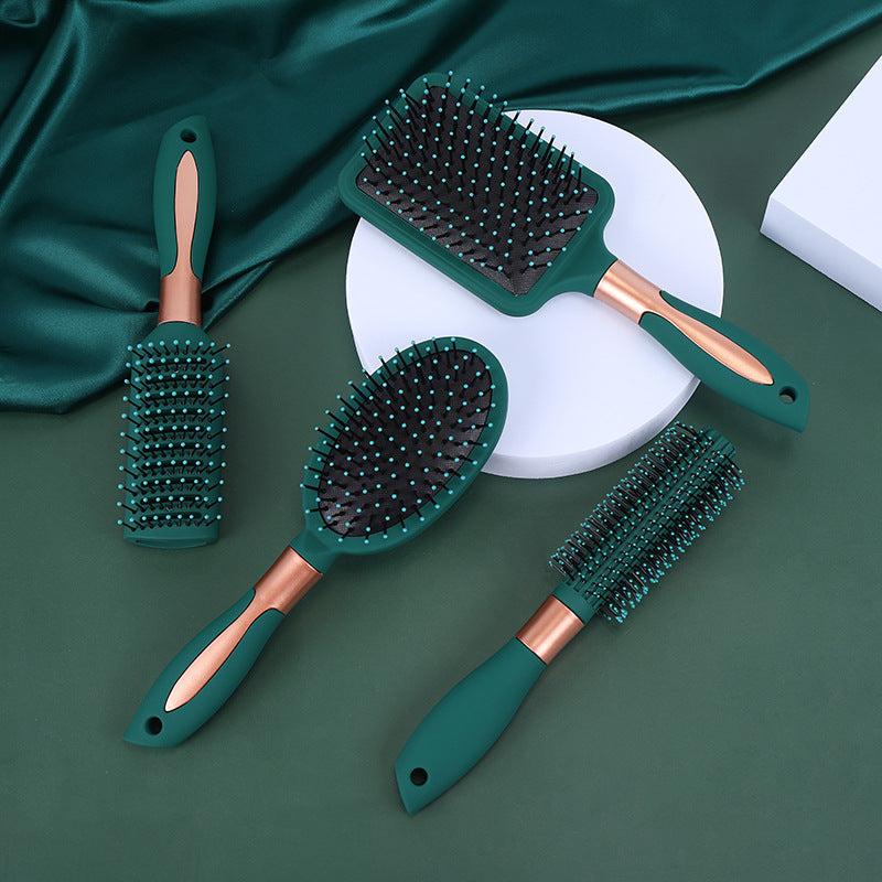 Green Detangling Comb Airbag Comb Scalp Massage Hair Brush