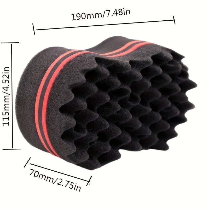 Sponge Hair Brush Prof. Afro Wave Sponge Magic Twist Hair Curl Sponge Brush