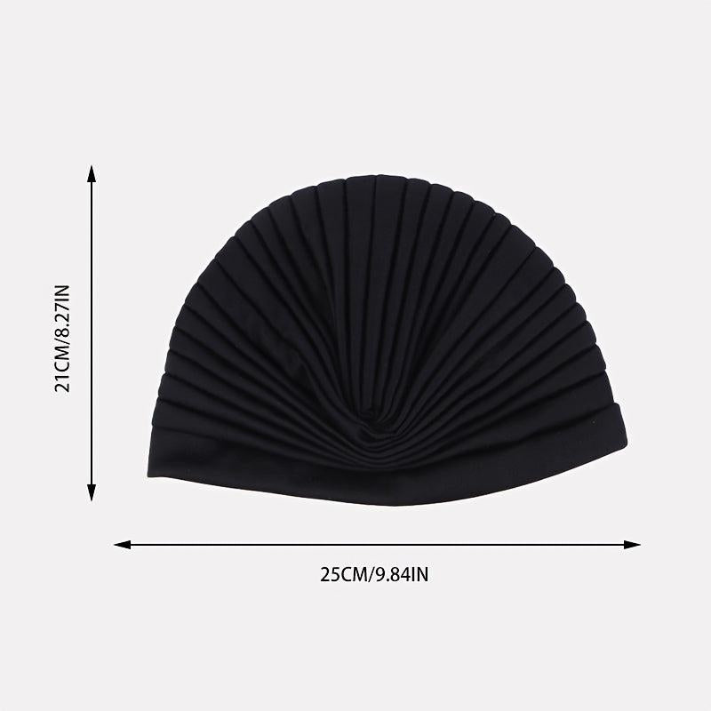 Ramadan Ruffle Turban Headwear Headwrap Hat Cap For Women