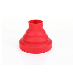 High Temp Resistant Silicone Hair Dryer Hood Folding Curling Hood