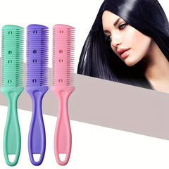 Double Sided Hair Cutting Comb for Thinning and Shaping Razor Sharp Blades