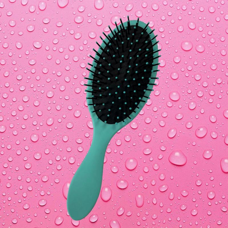 Soft Touch Detangling Paddle Brush Wet Dry Hair Oval Air Cushion