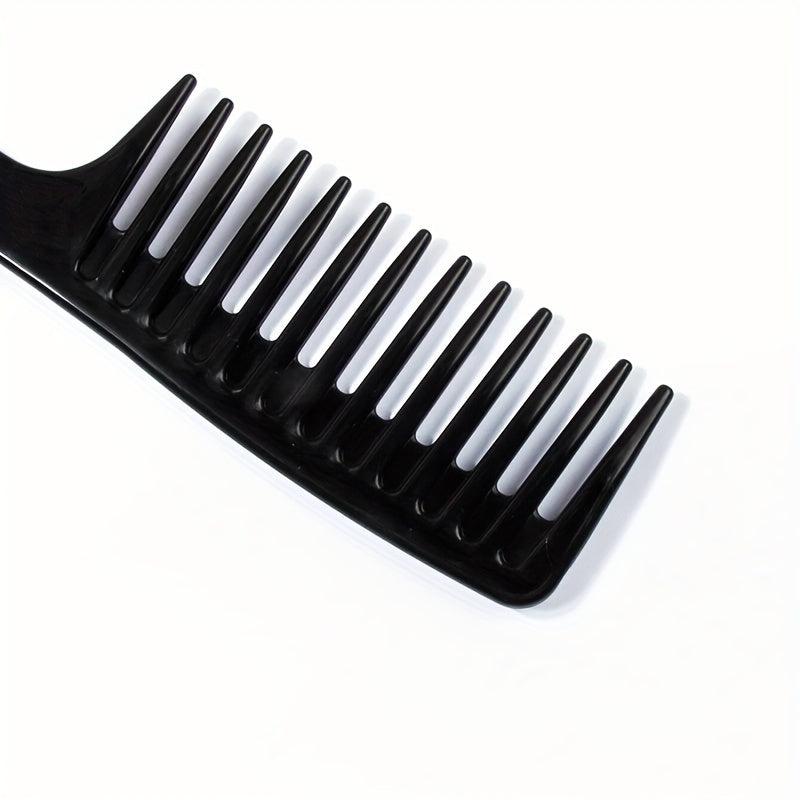 Detangling Hair Brush Wide Tooth Comb Anti Static Hairdressing Comb