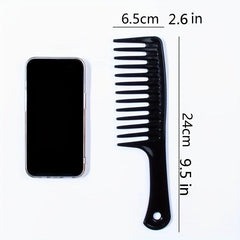 Detangling Hair Brush Wide Tooth Comb Anti Static Hairdressing Comb