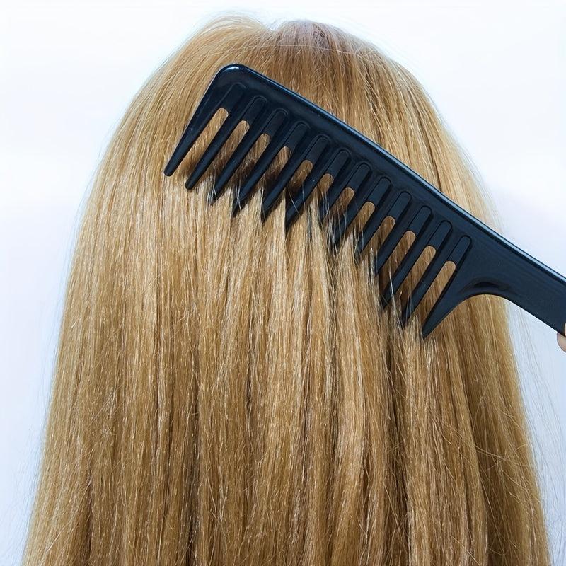 Detangling Hair Brush Wide Tooth Comb Anti Static Hairdressing Comb
