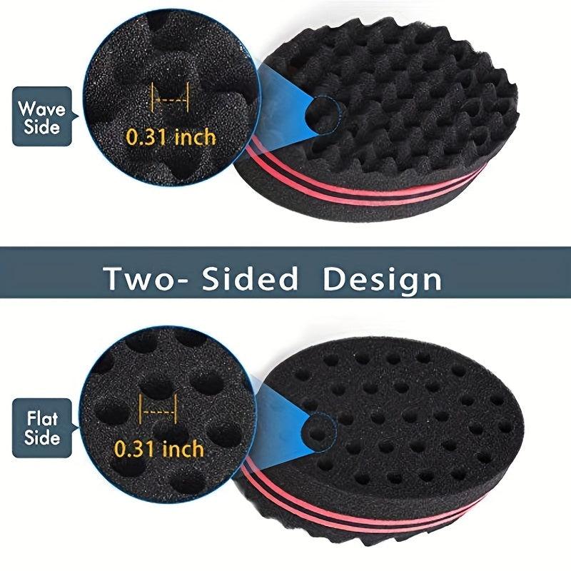 Magic Twist Hair Sponges Curling Sponge Brush for Men and Women with 16 Holes