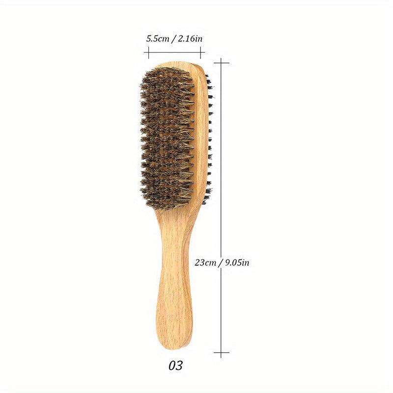 Double-Sided Boar Bristle Broken Hair Brush