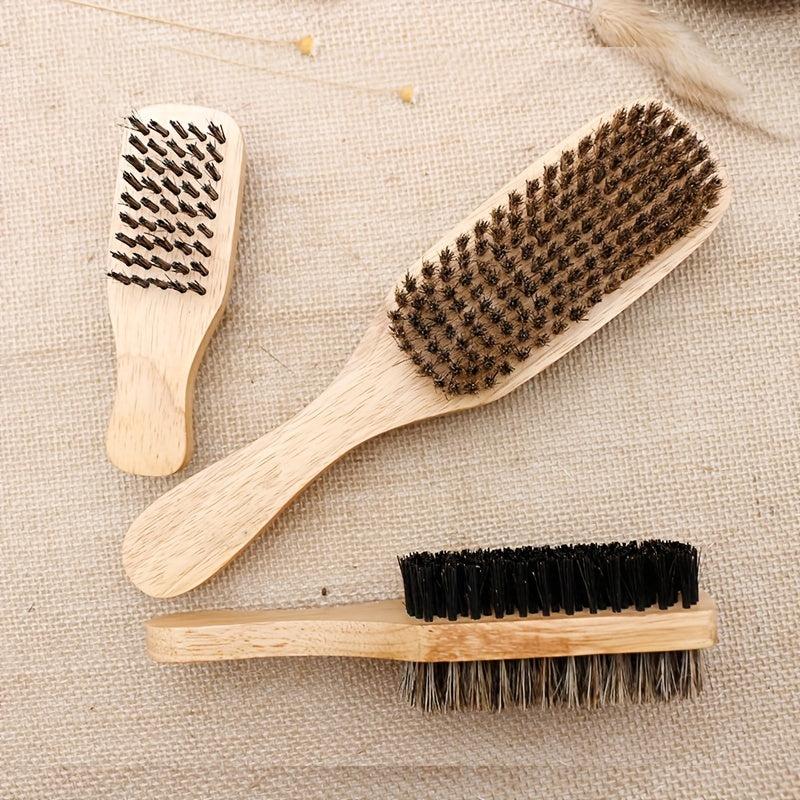 Double-Sided Boar Bristle Broken Hair Brush