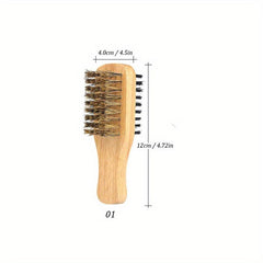 Double-Sided Boar Bristle Broken Hair Brush