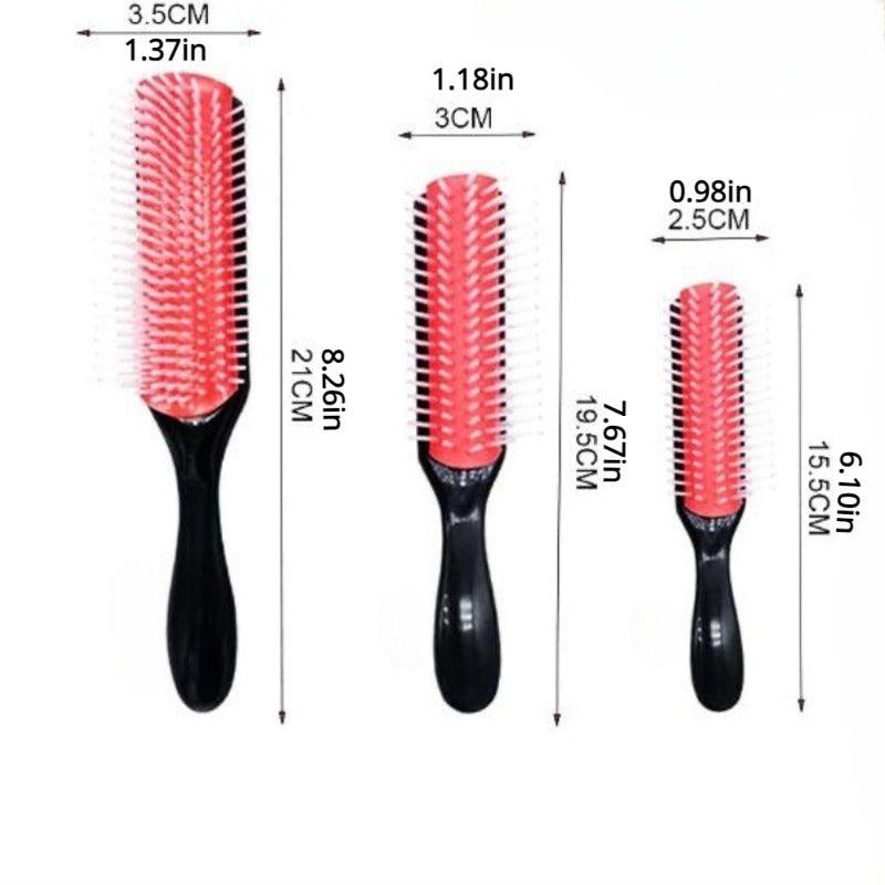 Pin Styling Hair Brush For Detangling Thick Or Curly Hair