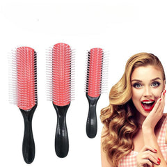Pin Styling Hair Brush For Detangling Thick Or Curly Hair