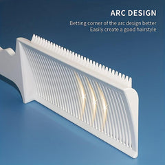 Pro Curved Clipper Comb Heat Resistant Barber Comb