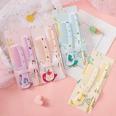 Girls' Hair Comb Set - Portable Anti Static Hair Care Gift