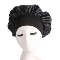 Satin Hair Bonnet for Sleeping, Stretchy Tie Band, All Hair Types