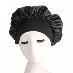 Satin Hair Bonnet for Sleeping, Stretchy Tie Band, All Hair Types