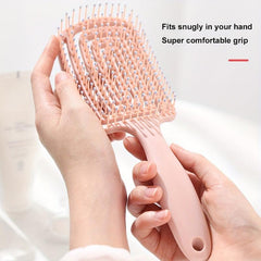 Fluffy Hair Styling Comb Scalp Massage Detangling Hair Brush