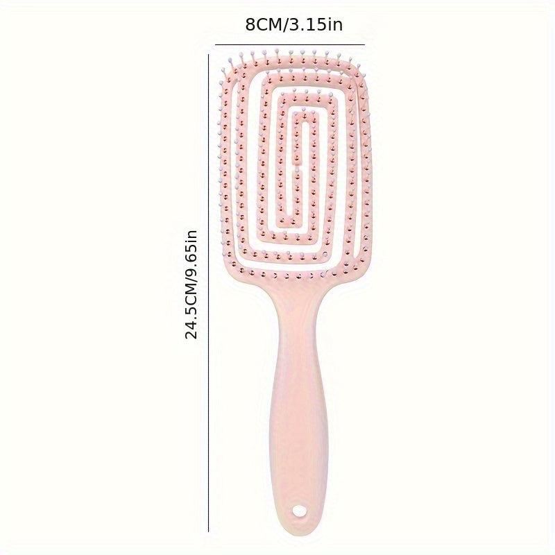 Fluffy Hair Styling Comb Scalp Massage Detangling Hair Brush