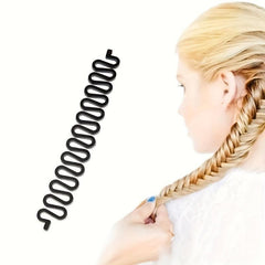 6pcs French Hair Braiding Tool Braider Box Braid Plastic Magic Hair Twist Maker