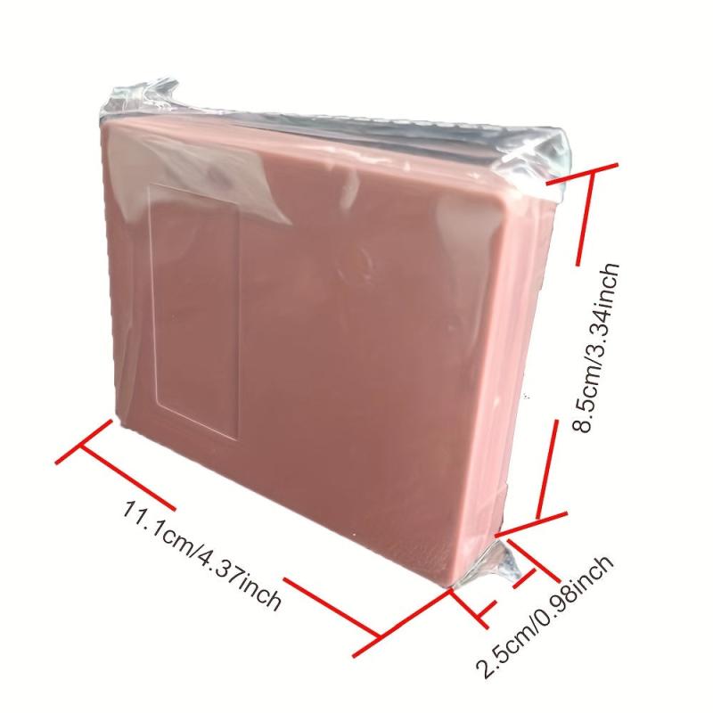 Portable Makeup Mirror & Brush Set with Storage Box