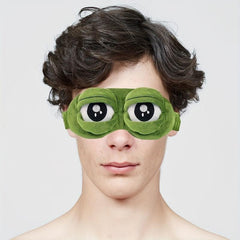 Frog Sleep Eye Mask Eye Protector Lunch Break Shading Soft Comfortable