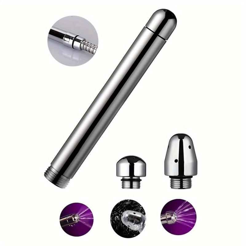 Aluminum Enema Nozzle Shower Set for Cleanse & Refresh