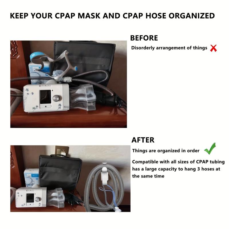 CPAP Hose Hanger with Anti-Unhook Feature