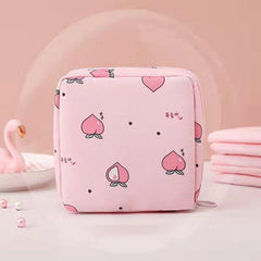 Women's Sanitary Napkin Storage Bag with Pattern