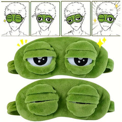 Frog Eye Mask For Sleep Light Blocking Men Women