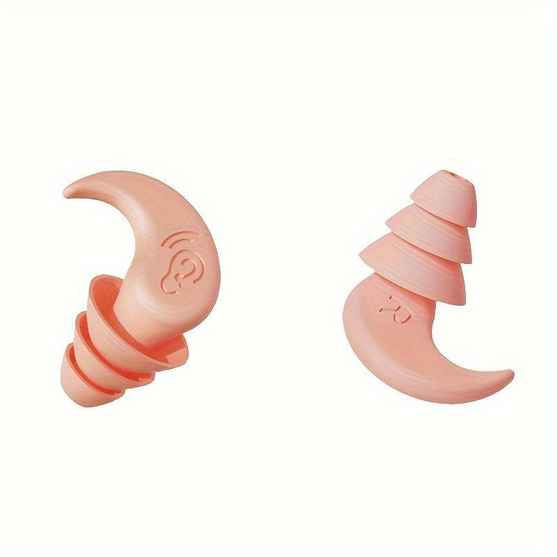 Waterproof Earplugs for Sleep, Swimming, Travel - Comfortable & Soundproof