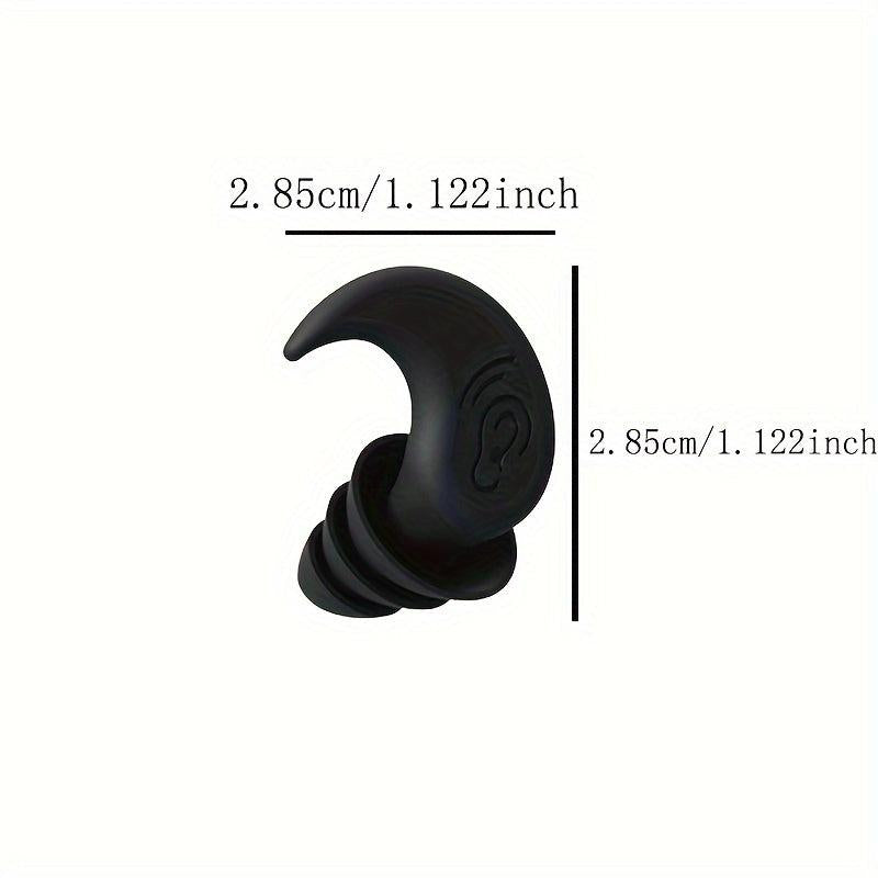 Waterproof Earplugs for Sleep, Swimming, Travel - Comfortable & Soundproof