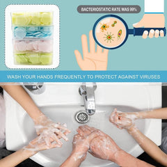 100pcs Box Paper Cleaning Soaps Portable Hand Wash Soap Papers
