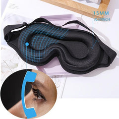 3D Contoured Sleep Eye Mask For Men And Women