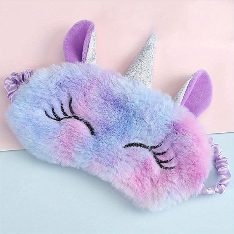 Unicorn 3D Sleep Eye Mask for Car or Office Travel - Gift for Sleep Disorders