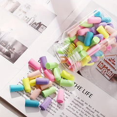 60pcs Silicone Ear Plugs for Noise Reduction and Comfortable Sleep