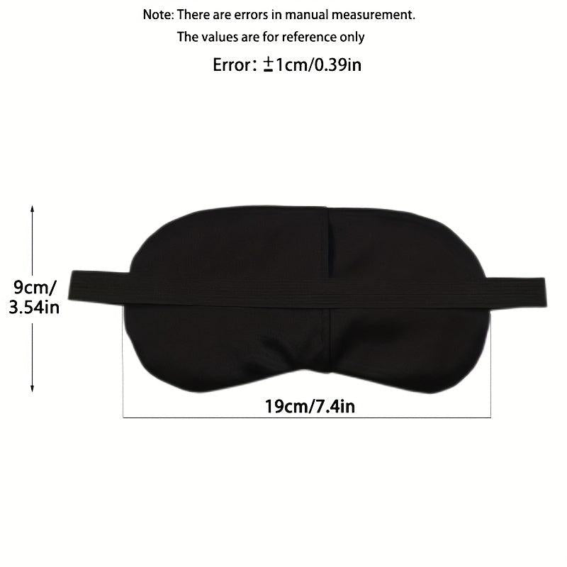 Blackout Eye Mask Stars Print Unisex Size Travel Blindfold