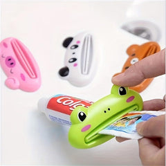 2pcs Toothpaste Squeezer Toothpaste Storage Rack Facial Cleanser