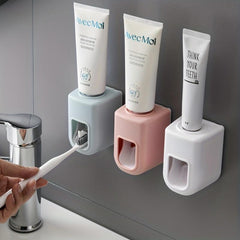 Automatic Toothpaste Squeezer Punch Quantitative Extrusion Holder