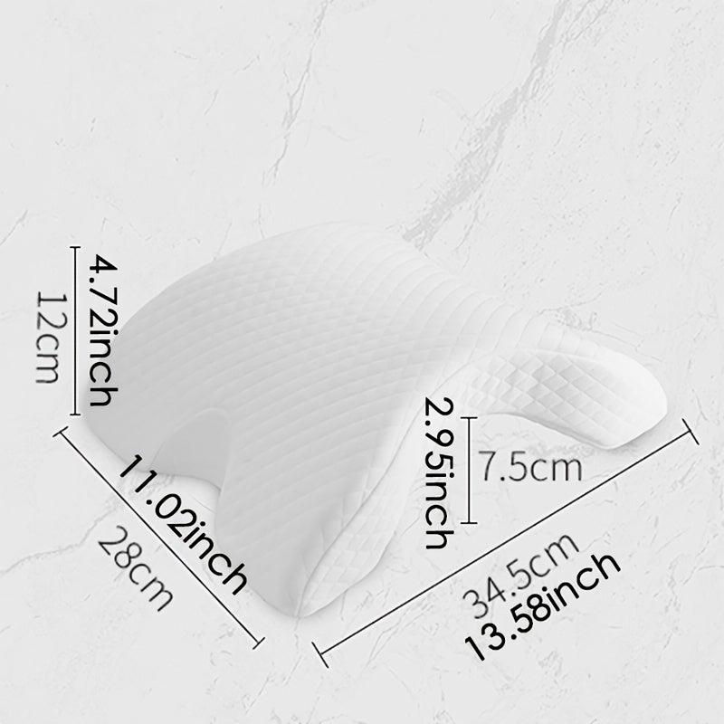 Memory Foam Couple Pillow for Comfort & Support - Perfect for Travel & Cuddling