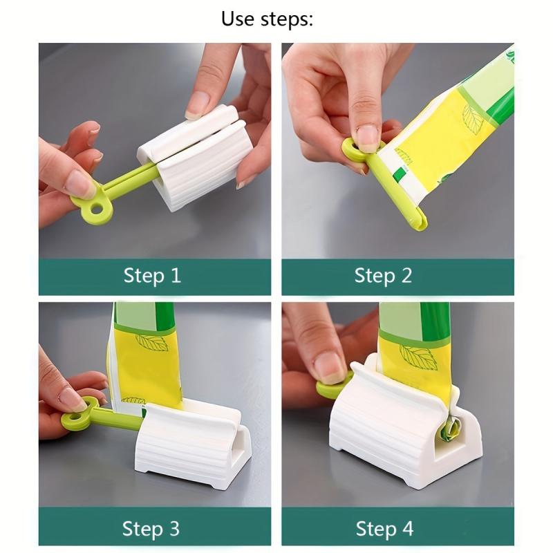 Toothpaste Squeezer Facial Cleanser Squeezer Manual Rotating Squeezer