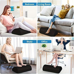 Leg Pillow Lumbar Support Foot Rest Latex Waist Pillow for Lower Back Pain