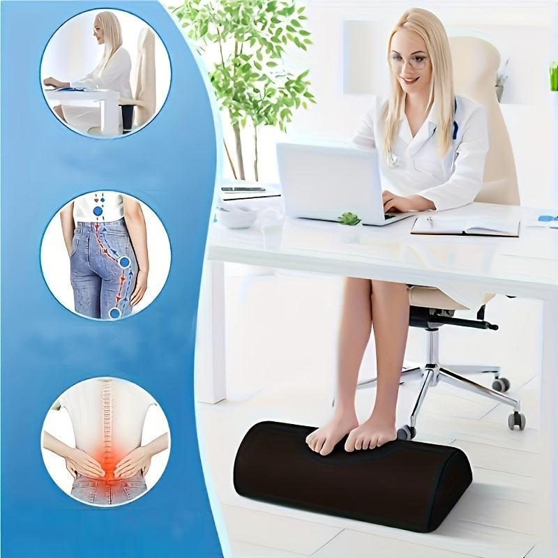 Leg Pillow Lumbar Support Foot Rest Latex Waist Pillow for Lower Back Pain